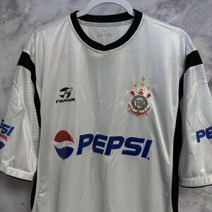 Topper CORINTHIANS 2000s Team Soccer Jersey Kit Mens XL Brazil